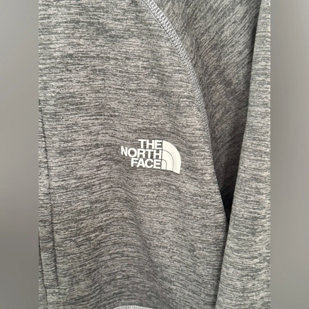 The North‎ Face Canyonlands Mens Performance Fleece Gray Hooded Jacket XXL